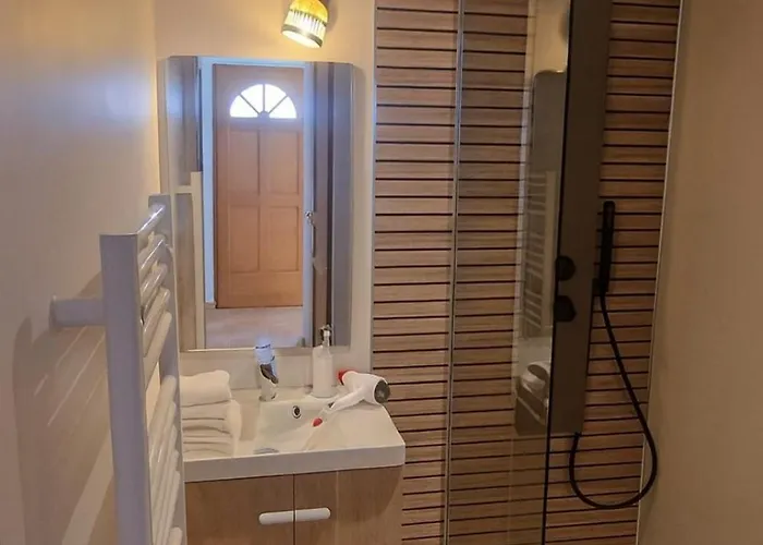 Vue Jardin Dans Calme Wifi Piscine A Pied Villa Serra-di-Ferro (Corsica)